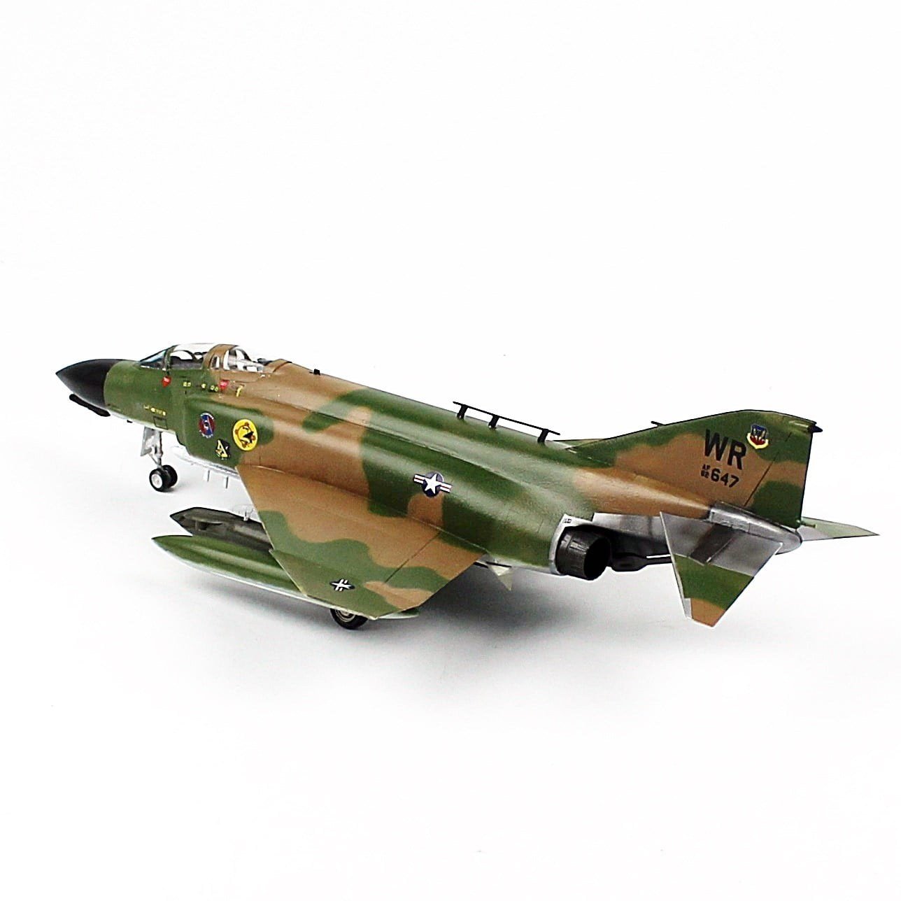 QD604 1/72 Ölçek, F-4C Early Vietnam, Sergilemeye Hazır Savaş Uçağı Modeli