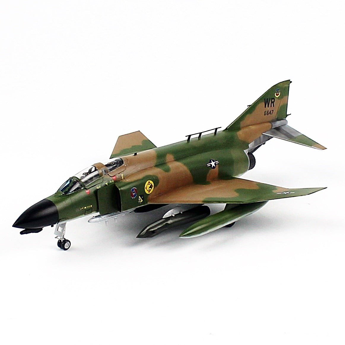 QD604 1/72 Ölçek, F-4C Early Vietnam, Sergilemeye Hazır Savaş Uçağı Modeli