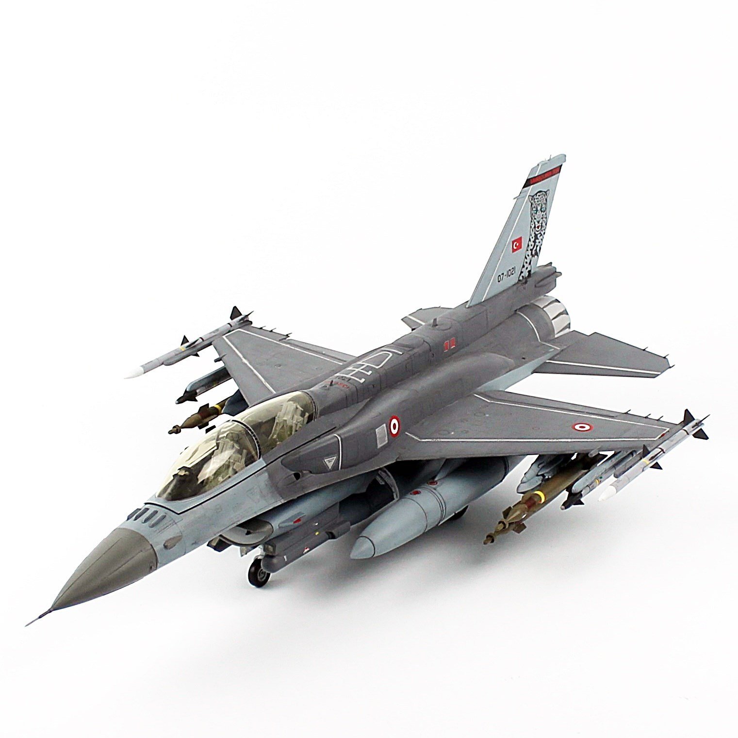 QD605 1/32 Ölçek, F-16D Savaşan Şahin, Pars 181. Filo, Sergilemeye Hazır Plastik Uçak Modeli