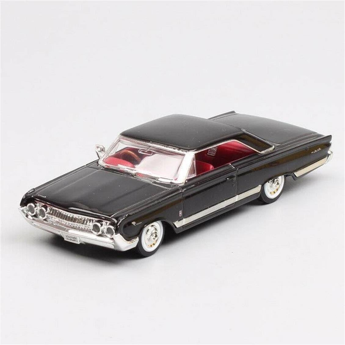 Road Signature 92568 1/18 Ölçek, 1964 Mercury Marauder, Black, Sergilemeye Hazır Metal Araba Modeli