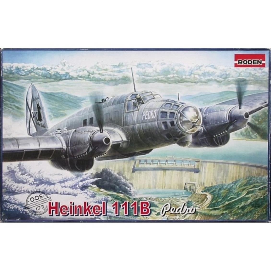 Roden 005 1/72 Ölçek, He-111B1 ?2