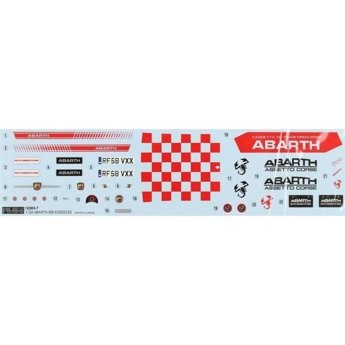 RS-82 1/24 ABARTH 500 ESSEESSE