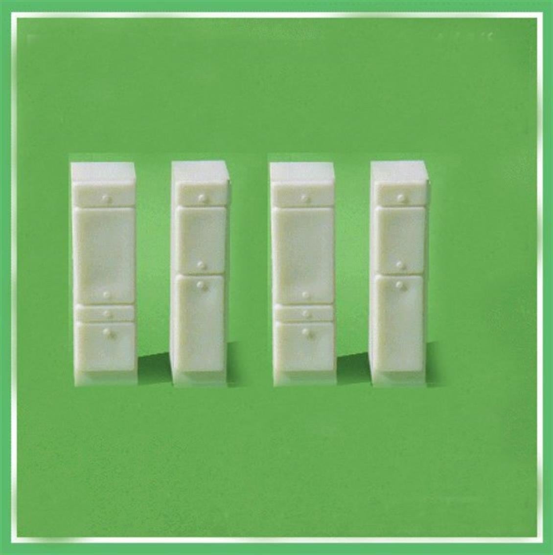 Schulcz 558130 1/50 Ölçek, Mutfak Dolabı-Beyaz-4 Adet