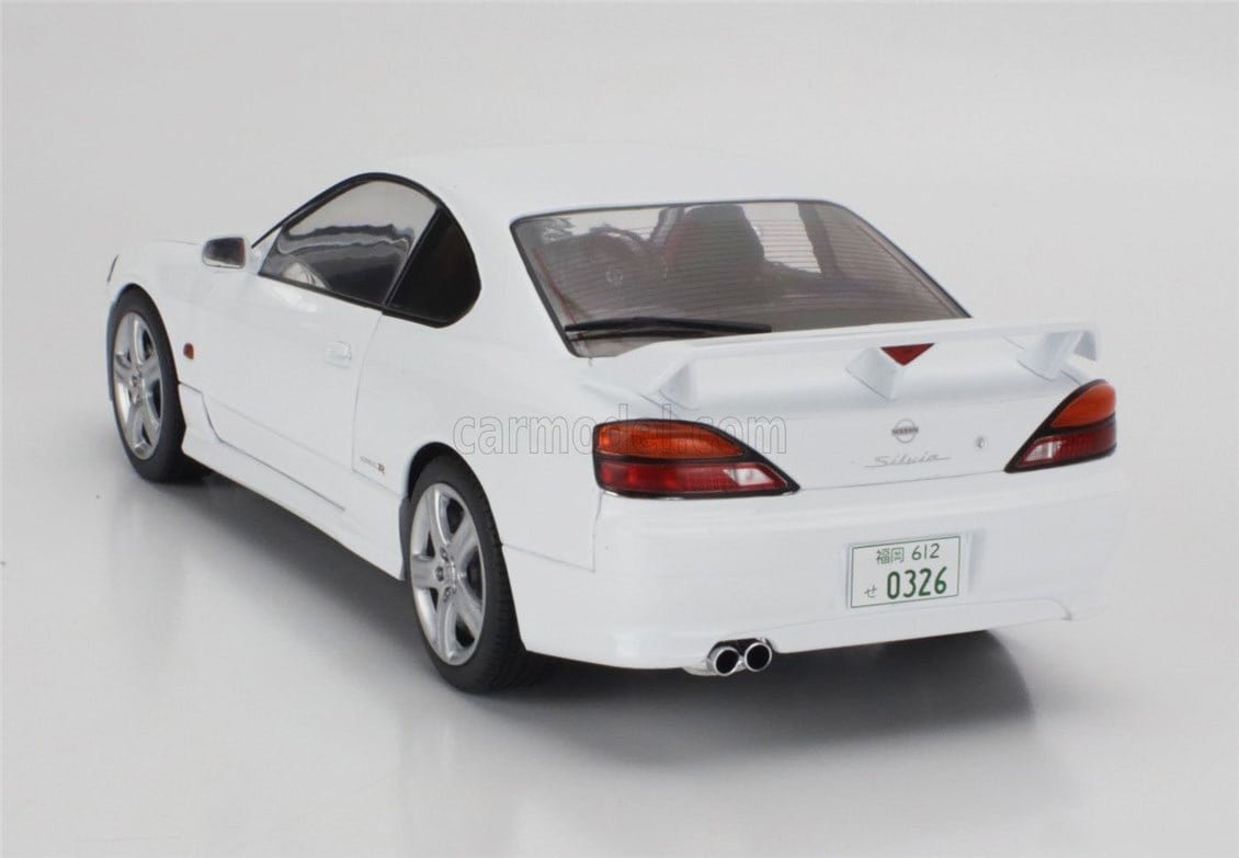 Solido 1804306 1/18 Ölçek, Nissan Silvia Spec. S15 R Aero, Aspen White, Sergilemeye Hazır Metal Araba Modeli