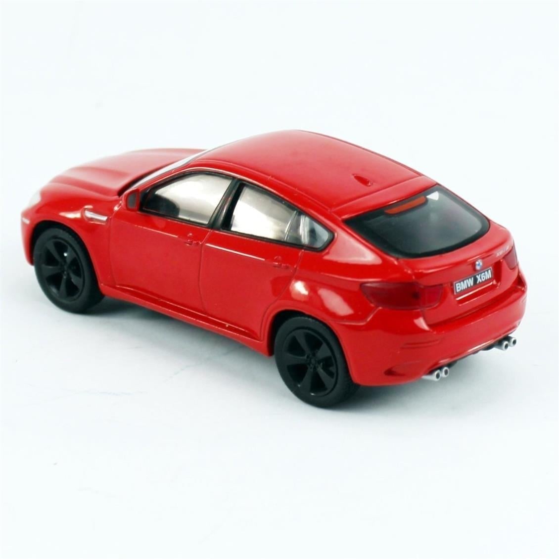 Solido 4401000 1/43 Ölçek, Bmw X6, Kırmızı, Sergilemeye Hazır Metal SUV Araba Modeli