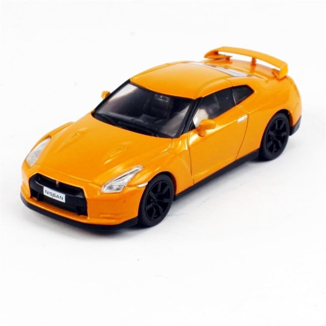Solido 4401200 1/43 Ölçek, Nissan R35 GT-R, Orange, Sergilemeye Hazır Metal Araba Modeli