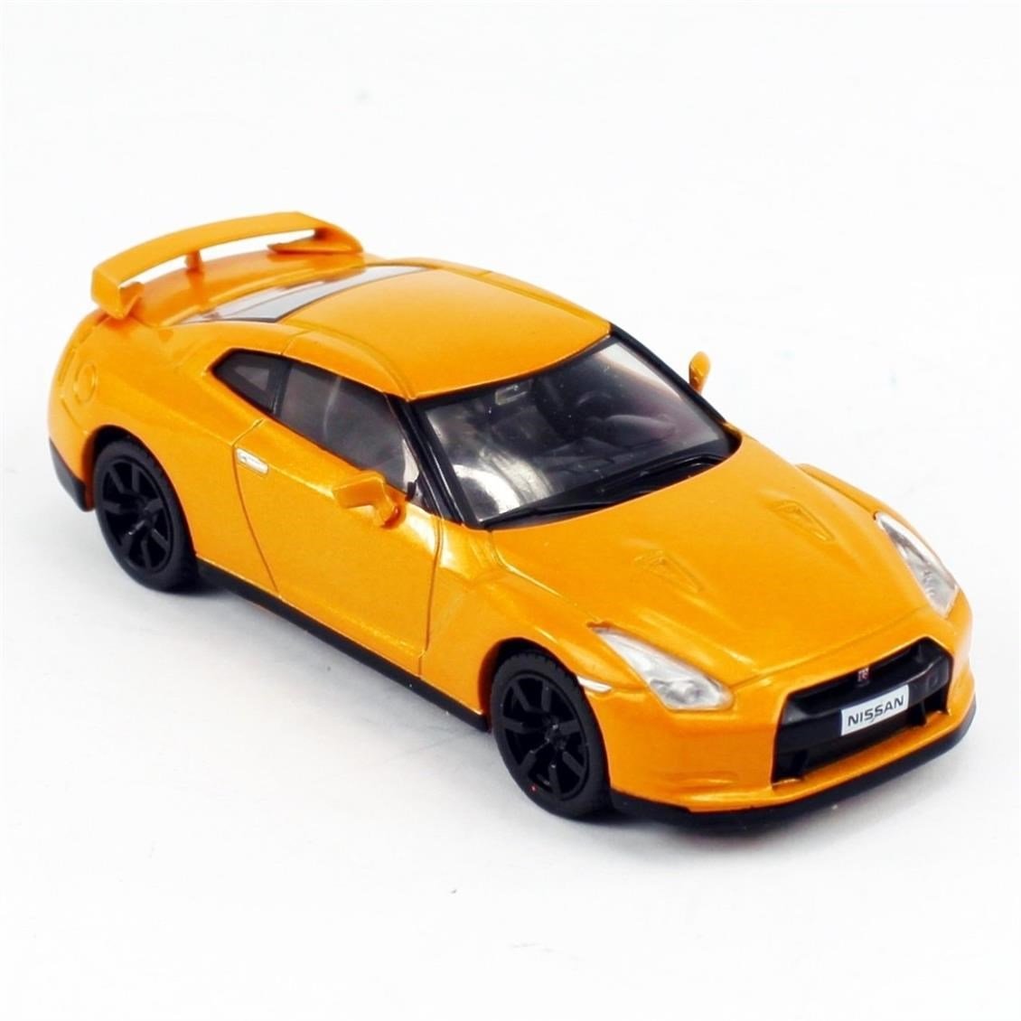 Solido 4401200 1/43 Ölçek, Nissan R35 GT-R, Orange, Sergilemeye Hazır Metal Araba Modeli