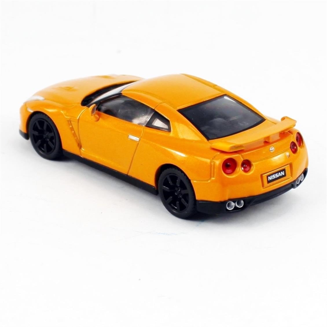 Solido 4401200 1/43 Ölçek, Nissan R35 GT-R, Orange, Sergilemeye Hazır Metal Araba Modeli