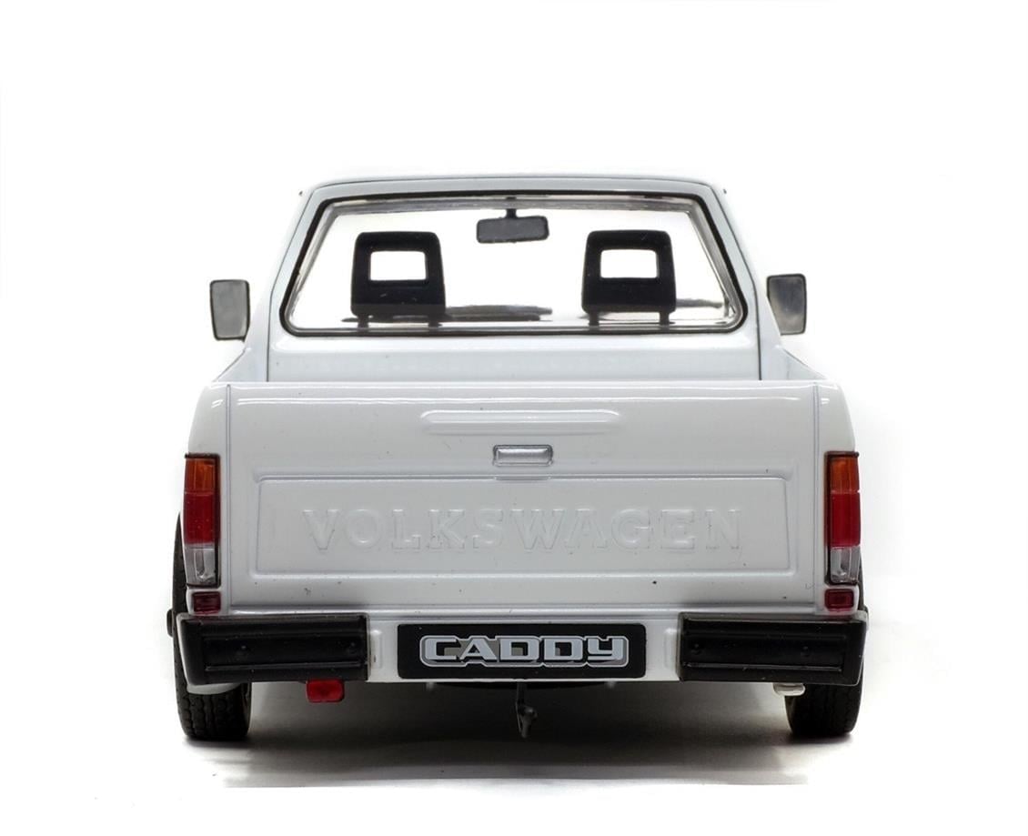 Solido S1803501 1/18 Ölçek, 1982 Volkswagen Caddy Mk1-Beyaz-Sergilemeye Hazır Metal Araba Modeli