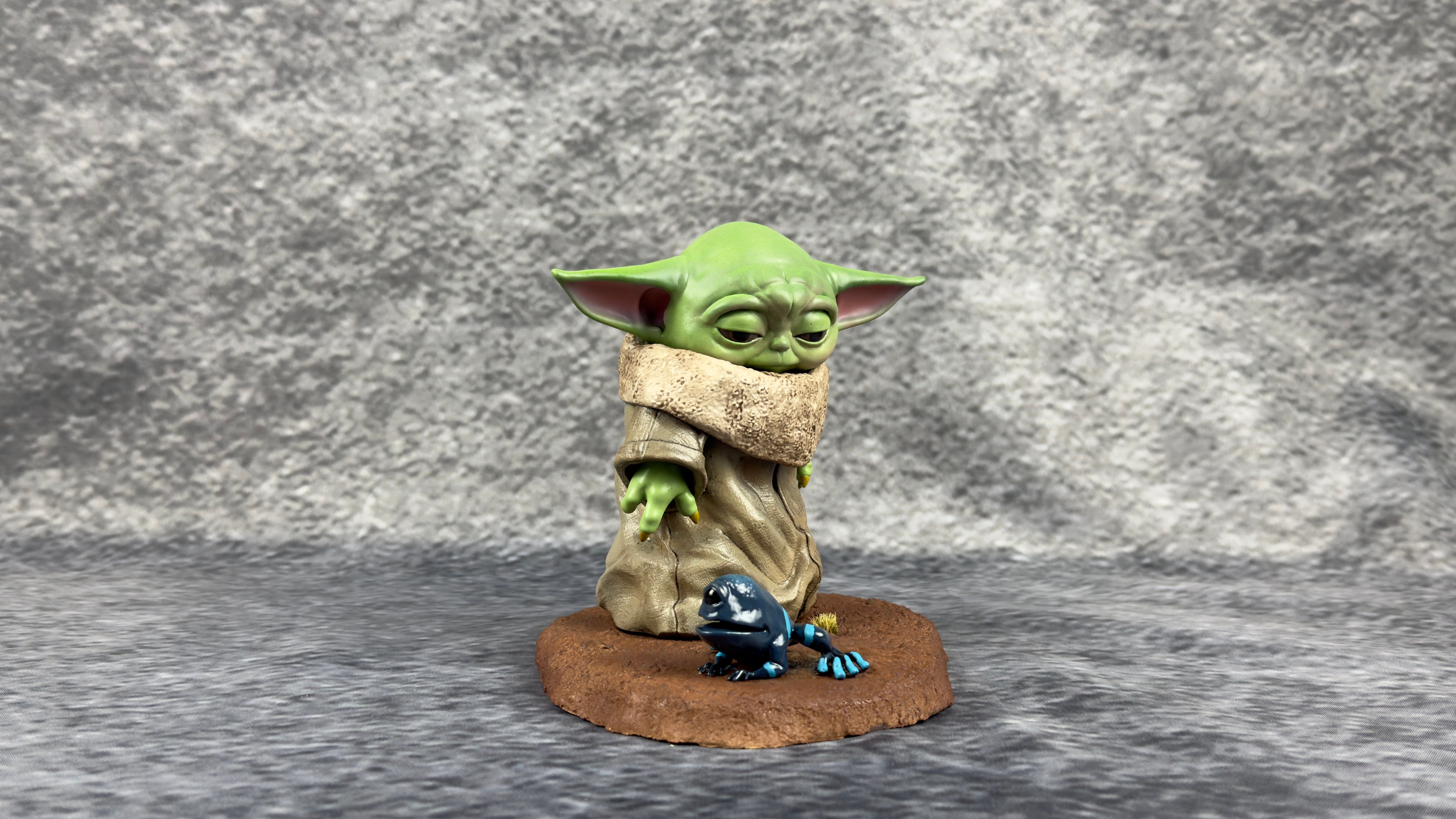 STAR WARS - Grogu and Frog Diaroma