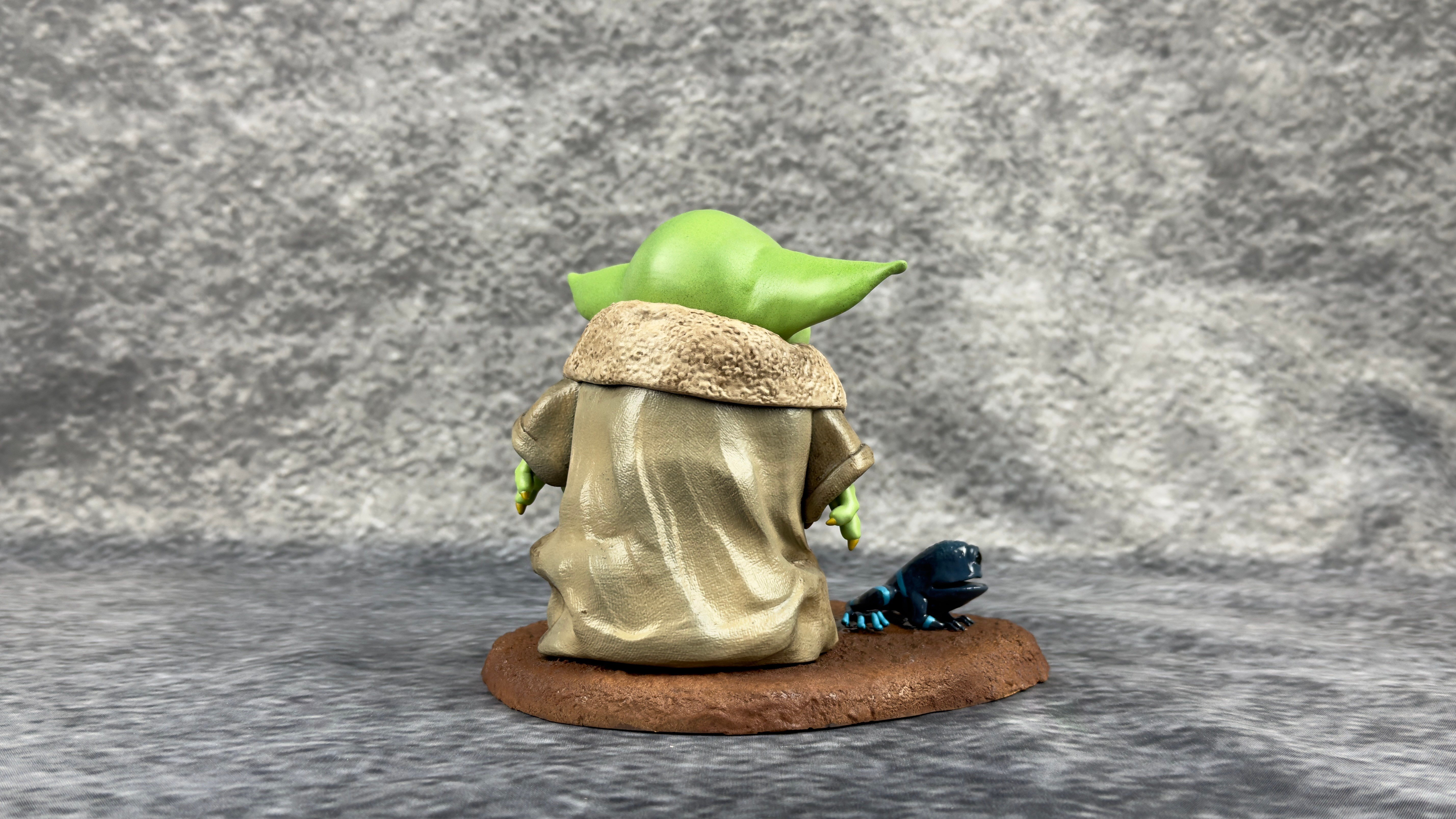 STAR WARS - Grogu and Frog Diaroma