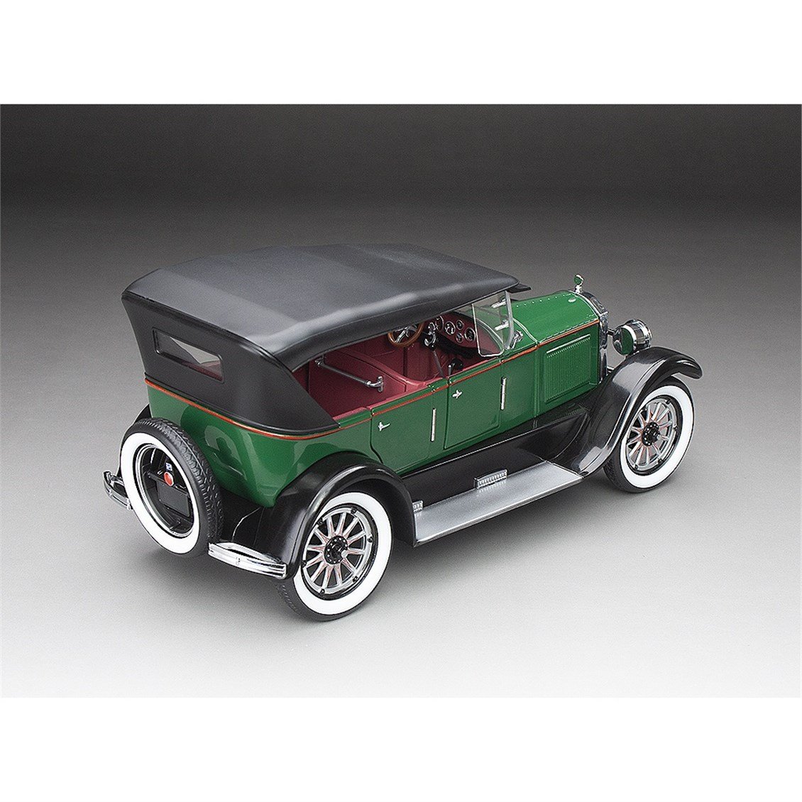 Sunstar 5741 1/18 Ölçek, 1925 Buick Model 25, Yeşil, Sergilemeye Hazır Metal Araba Modeli