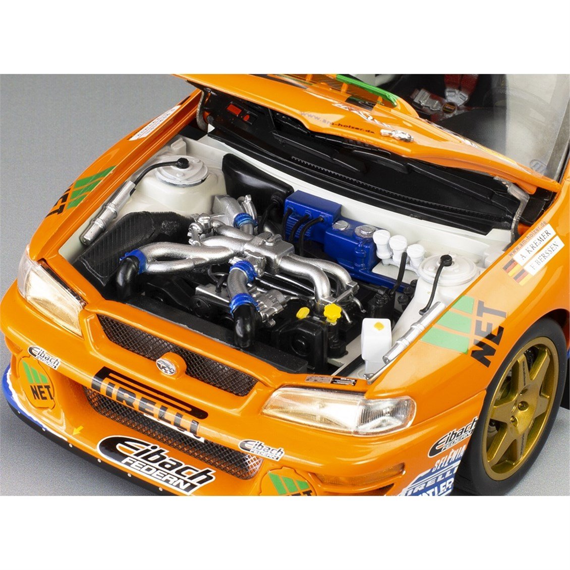 Sunstar 5782 1/18 Ölçek, Subaru Impreza S5 WRC '97 #1 A.Kremer / F.Berßen - Winner ADAC Rallye 1999, Sergilemeye Hazır Metal Ar