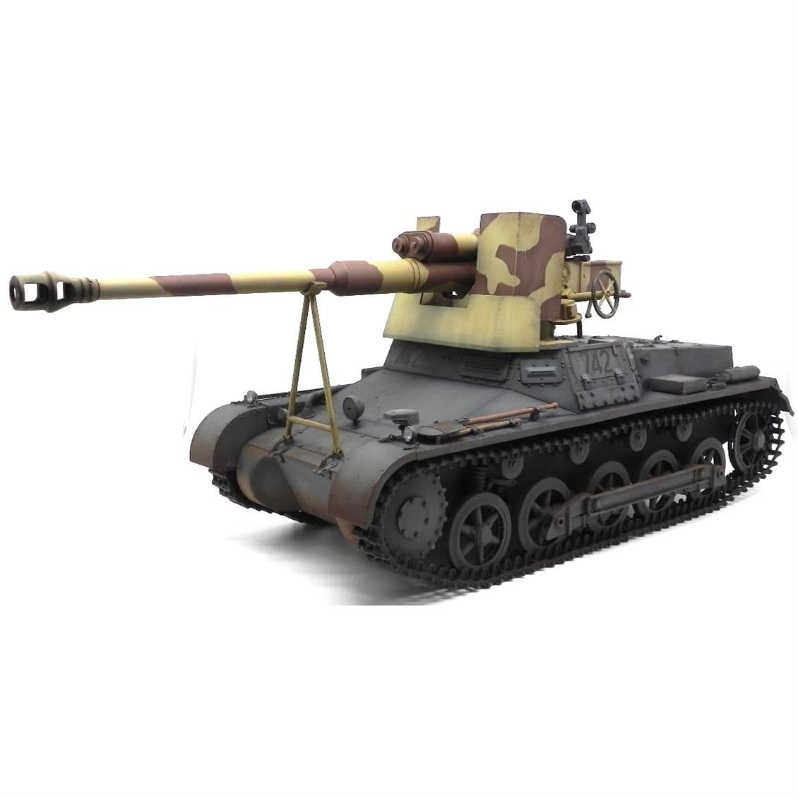 Takom 1018 1/16 Ölçek, Alman Tank Avcısı ve 7.5cm Stuk 40 L/48 Topu, Plastik Model Kiti