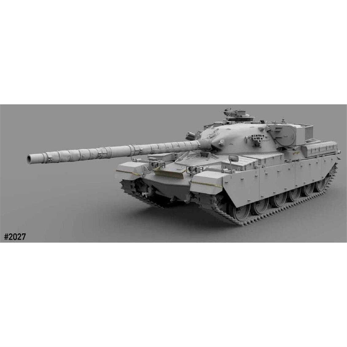 Takom 2027 1/35 Ölçek, İngiliz Ana Muharebe Tankı, Chieftain Mk.5/P (2 in 1), Plastik Model kiti