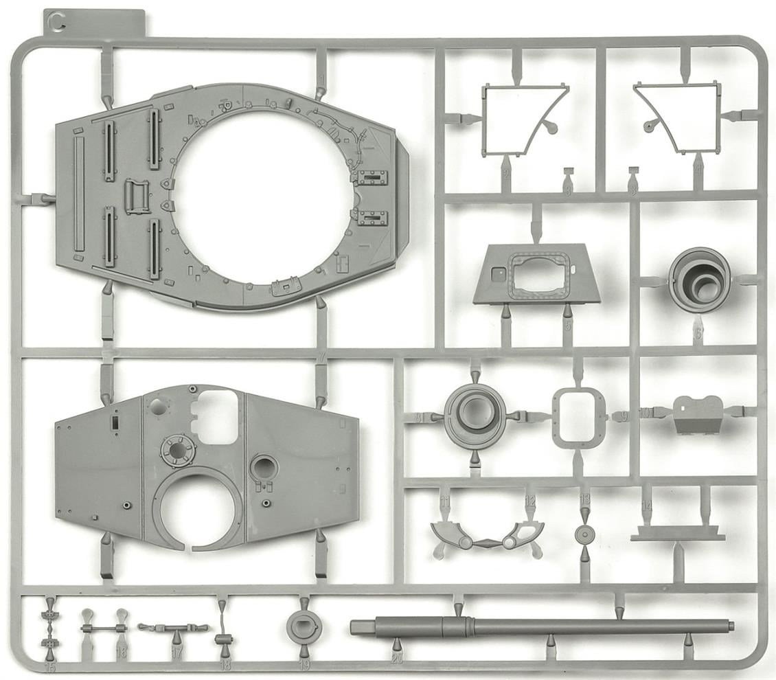 Takom 2047 1/35 Ölçek, WWII Alman Ağır TankI, Sd.Kfz.182, King Tiger Henschel Turret, Plastik Model kiti