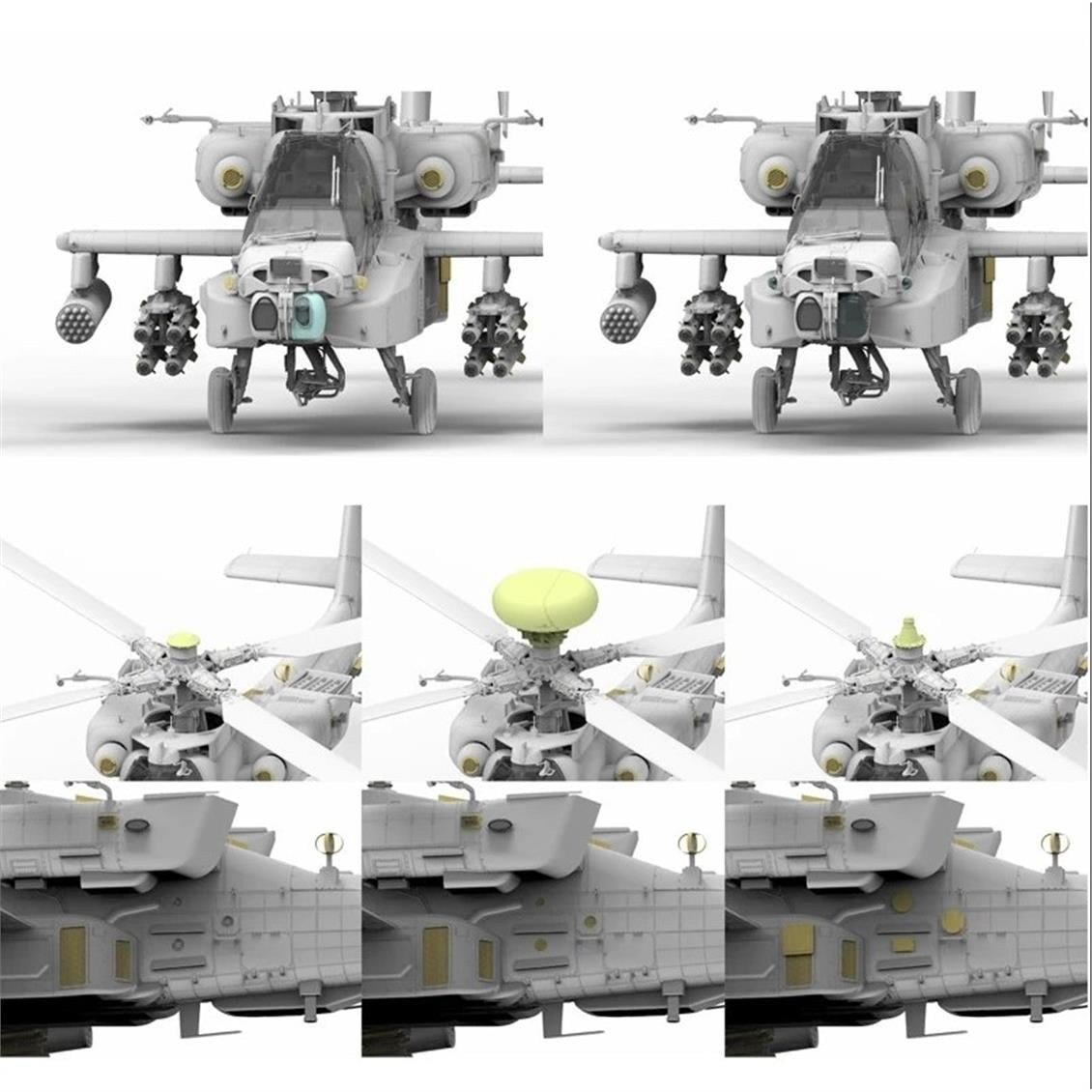 Takom 2602 1/35 Ölçek, AH-64E Apache Guardian Saldırı Helicopteri, Plastik Model Kiti