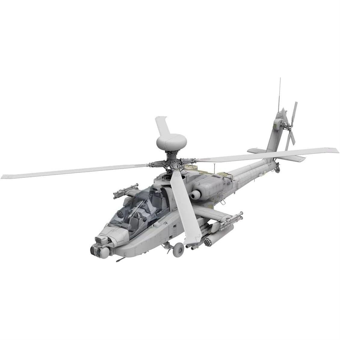 Takom 2607 1/35 Ölçek, AH-64D Apache Longbow (J.G.S.D.F) Saldırı Helikopteri, Plastik Model kiti