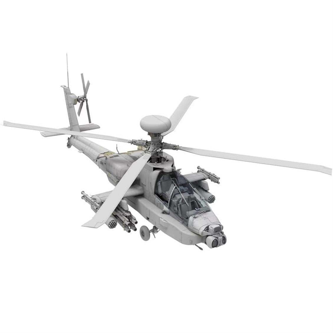 Takom 2607 1/35 Ölçek, AH-64D Apache Longbow (J.G.S.D.F) Saldırı Helikopteri, Plastik Model kiti