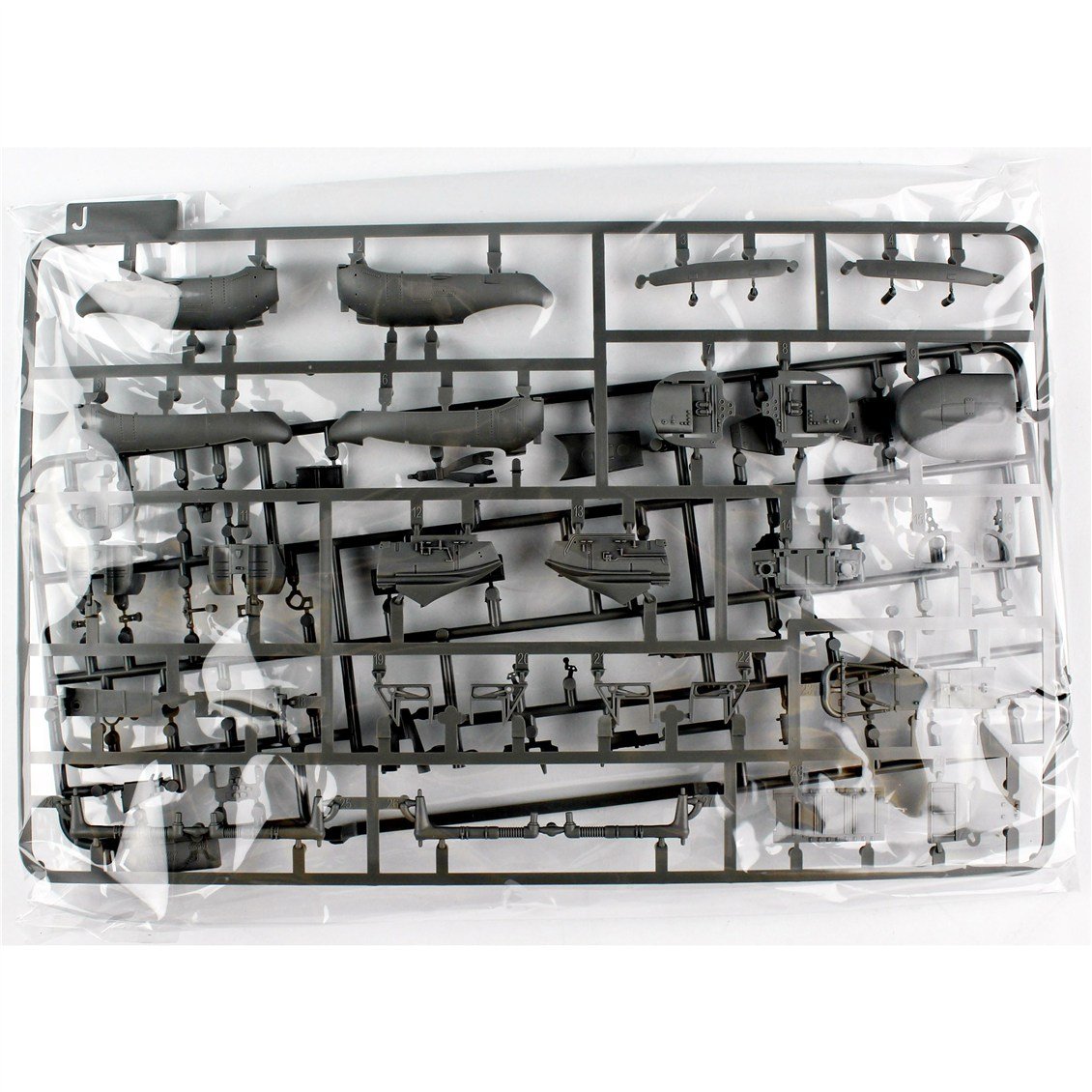 Takom 48001 1/48 Ölçek, Henschel Hs 129 B-2 (İç Detaylı) ve Şeffaf Parçalar, Savaş Uçağı Plastik Model Kiti