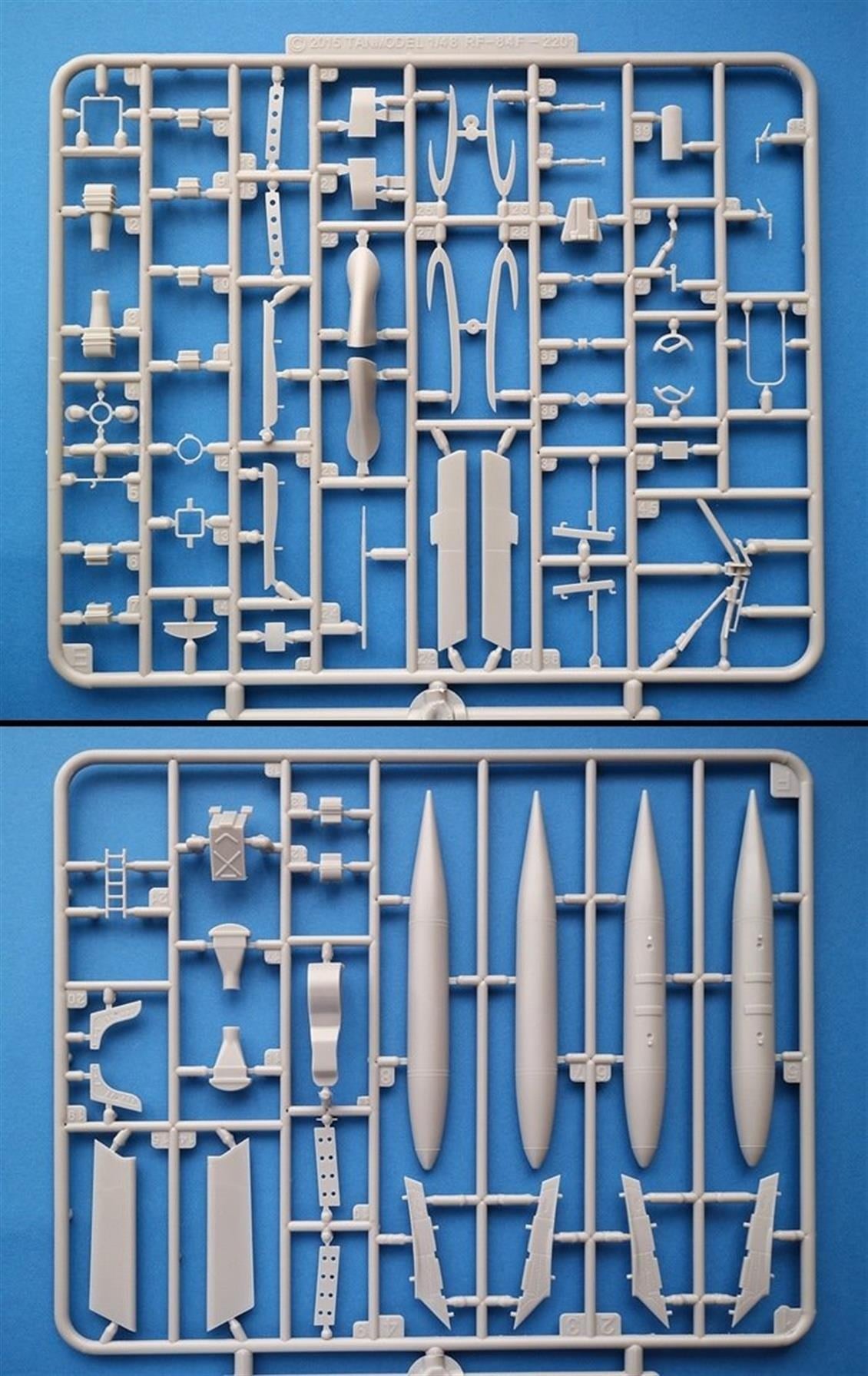 Tan Model 2201 1/48 Ölçek, Republic Rf-84F