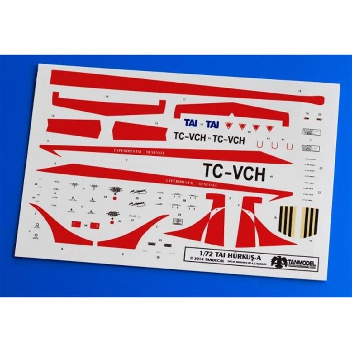 Tan Model 2904 1/72 Ölçek, Taı Hürkuş-A