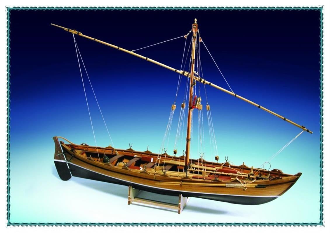 Tersane Model 006 1/16 Ölçek, Balina Av Kayığı, Ahşap Tekne Kiti