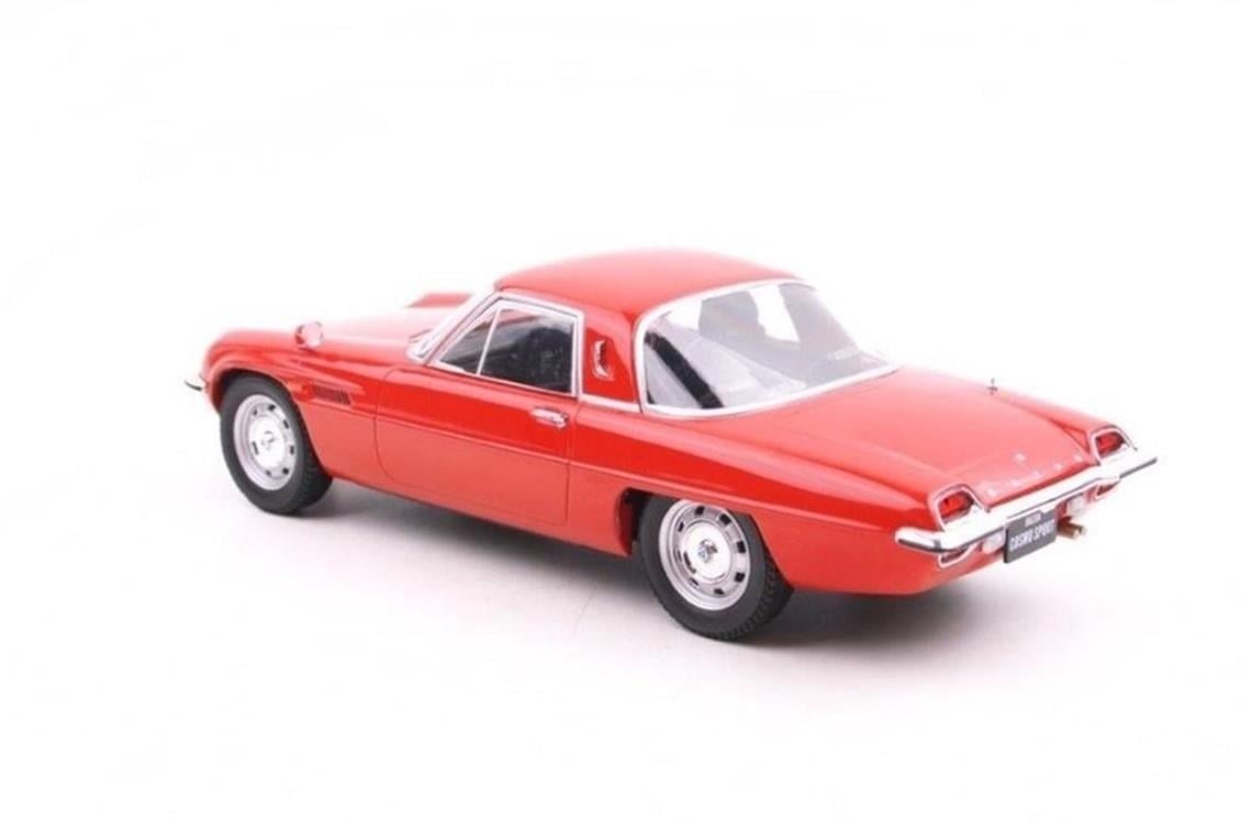 Triple9 Collection 1800188 1/18 Ölçek, Mazda Cosmo Sport, Kırmızı, Sergilemeye Hazır Metal Araba Modeli