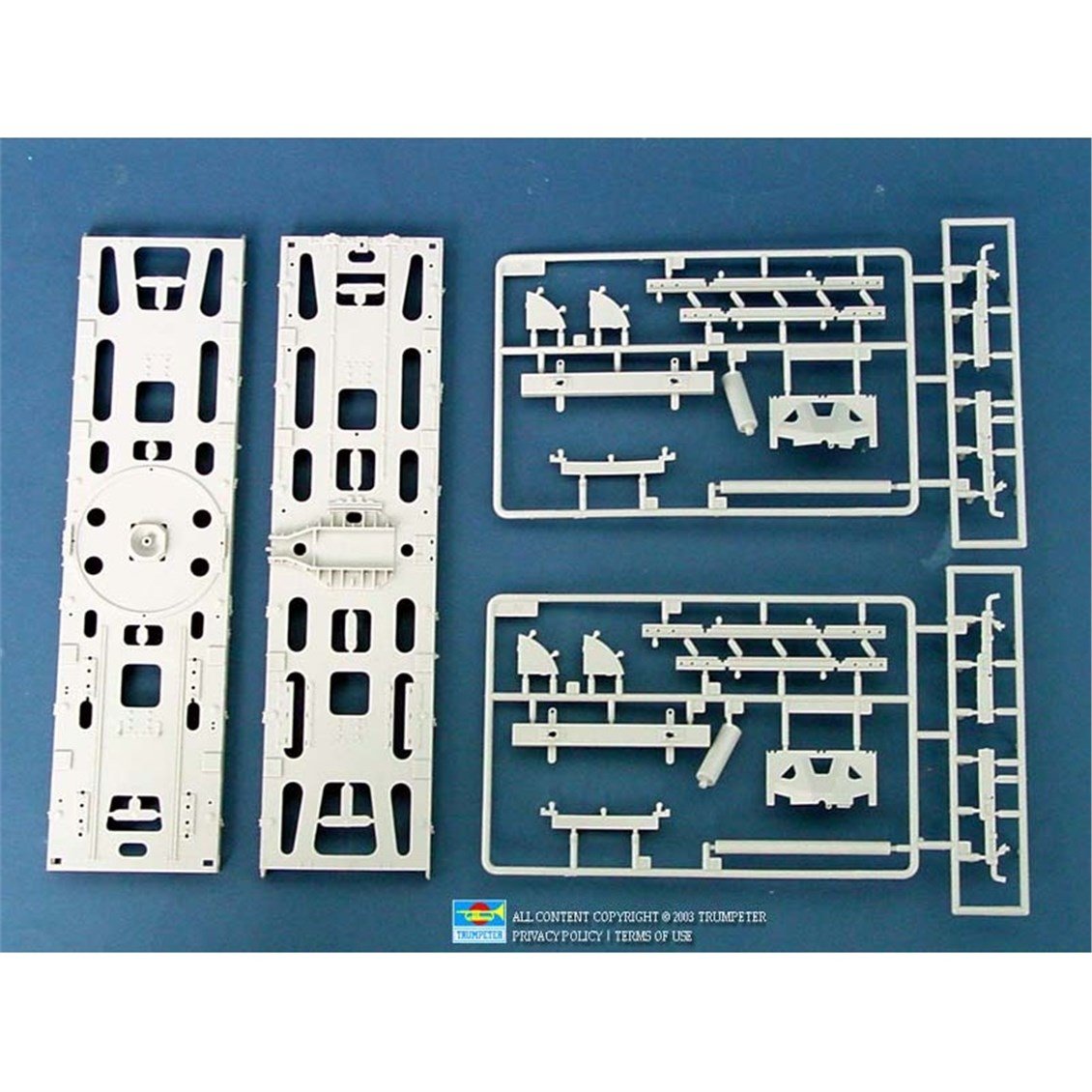 Trumpeter 00207 1/35 Ölçek, Alman 280mm K5 E Leopold Demiryolu Topu, Plastik Model Kiti