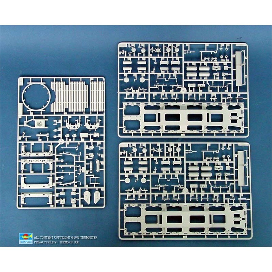 Trumpeter 00207 1/35 Ölçek, Alman 280mm K5 E Leopold Demiryolu Topu, Plastik Model Kiti