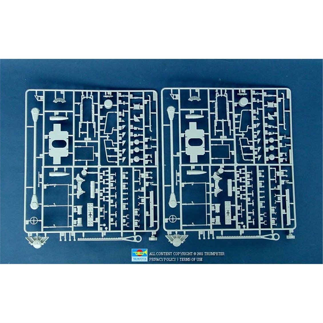 Trumpeter 00207 1/35 Ölçek, Alman 280mm K5 E Leopold Demiryolu Topu, Plastik Model Kiti