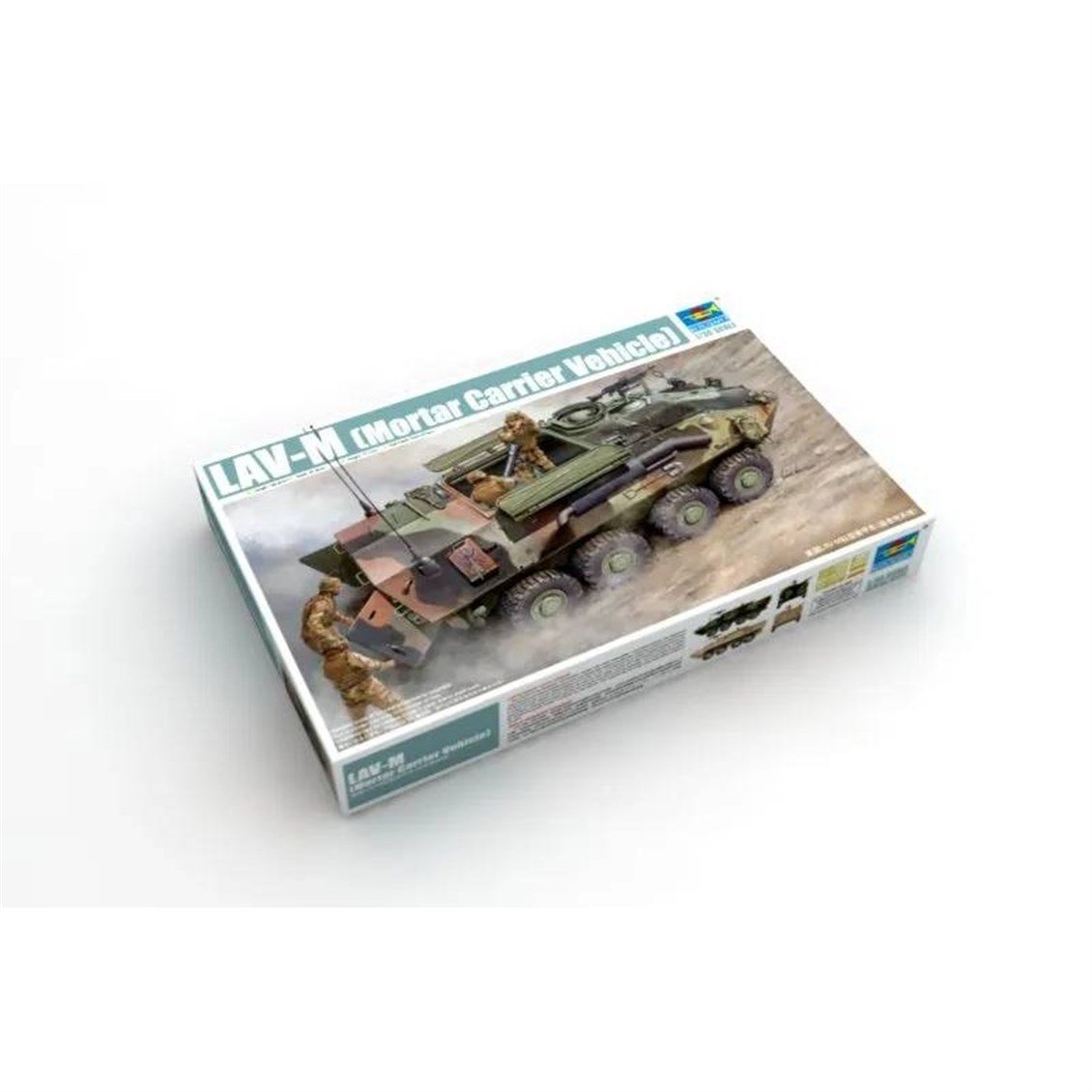 Trumpeter 00391 1/35 Ölçek, LAV-M Havan Topu Taşıma Aracı, Plastik Model Kiti