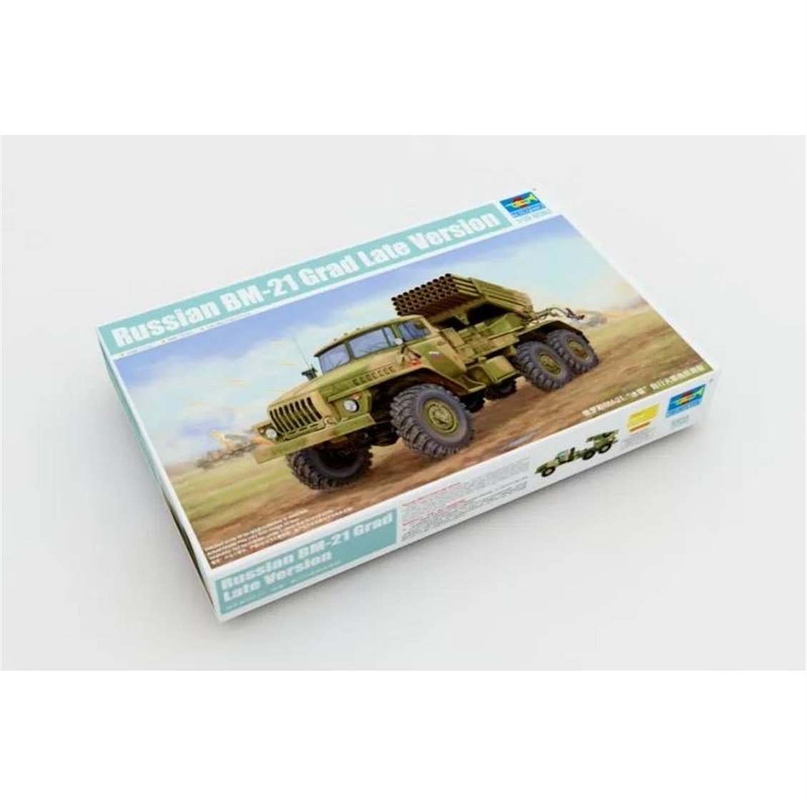 Trumpeter 01014 1/35 Ölçek, Russian BM-21 HAIL MRL, Çok Namlulu Roketatar Plastik Model Kiti