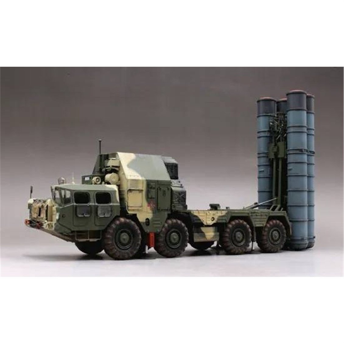 Trumpeter 01038 1/ 53Ölçek, 48N6E Füzesi ile 5P85S Taşıyıcı Rampası, TEL S-300PMU (SA-10 GRUMBLE) Füze Sistemi, Plastik Model K