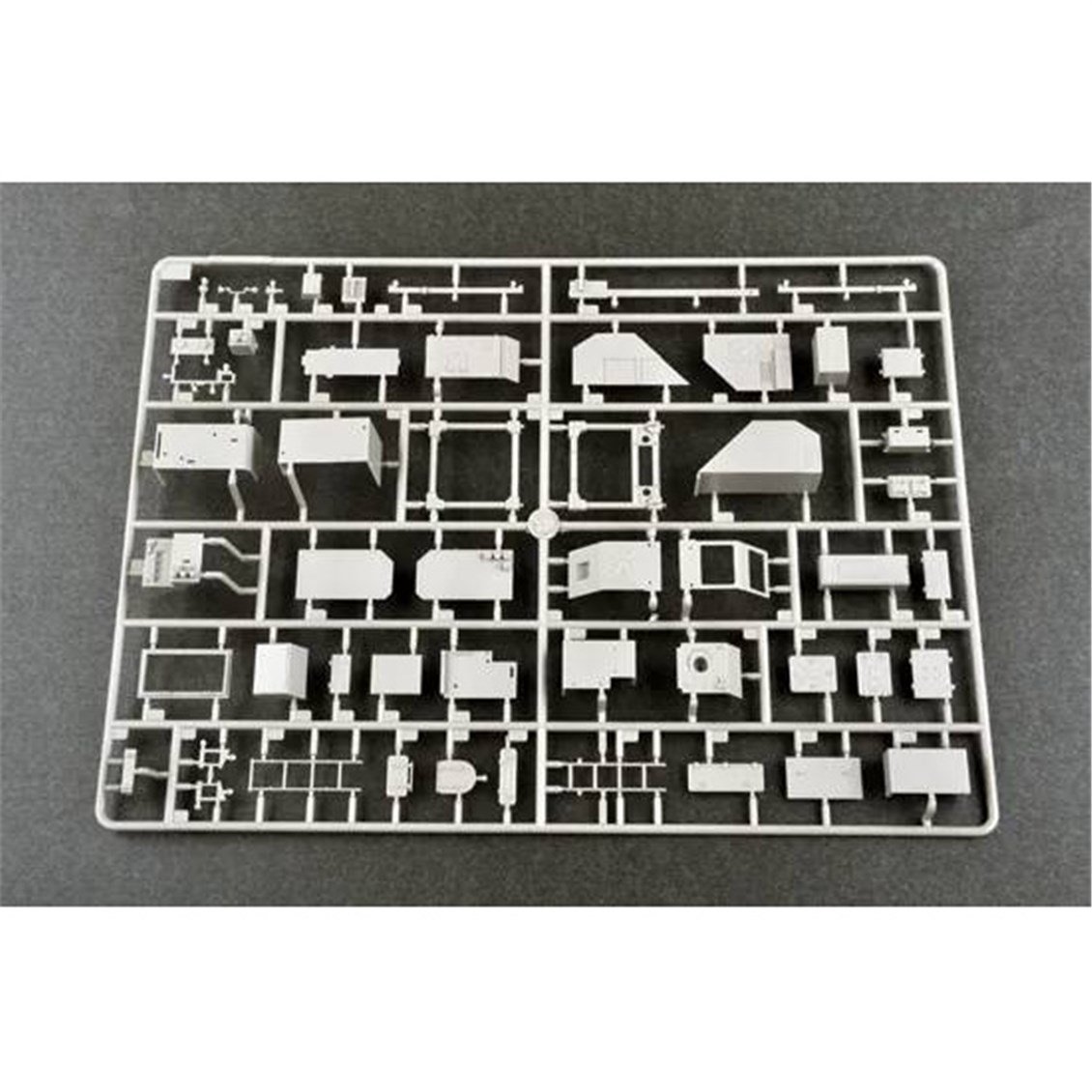 Trumpeter 01038 1/ 53Ölçek, 48N6E Füzesi ile 5P85S Taşıyıcı Rampası, TEL S-300PMU (SA-10 GRUMBLE) Füze Sistemi, Plastik Model K