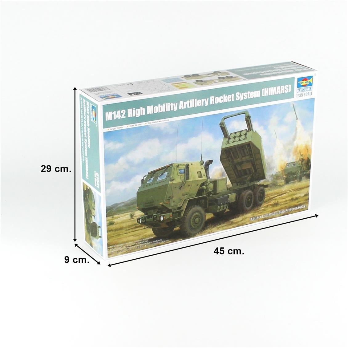 Trumpeter 01041 1/35 Ölçek, M142  (HIMARS), Çok Namlulu Roketatar Sistemi, Plastik Model Kiti