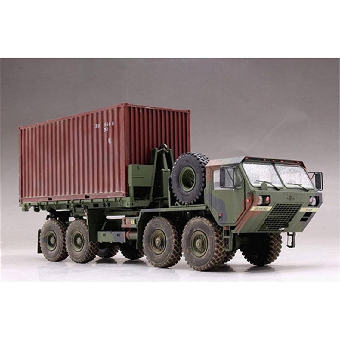 Trumpeter 01053 1/35 Ölçek, M1120 HEMTT  (LHS) Konteyner Taşıma Kamyonu, Plastik Model Kiti