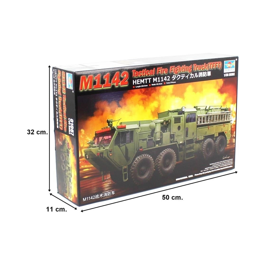 Trumpeter 01067 1/35 Ölçek, M1142 Taktik Yangın Söndürme Kamyonu (TFFT), Plastik Model Kiti