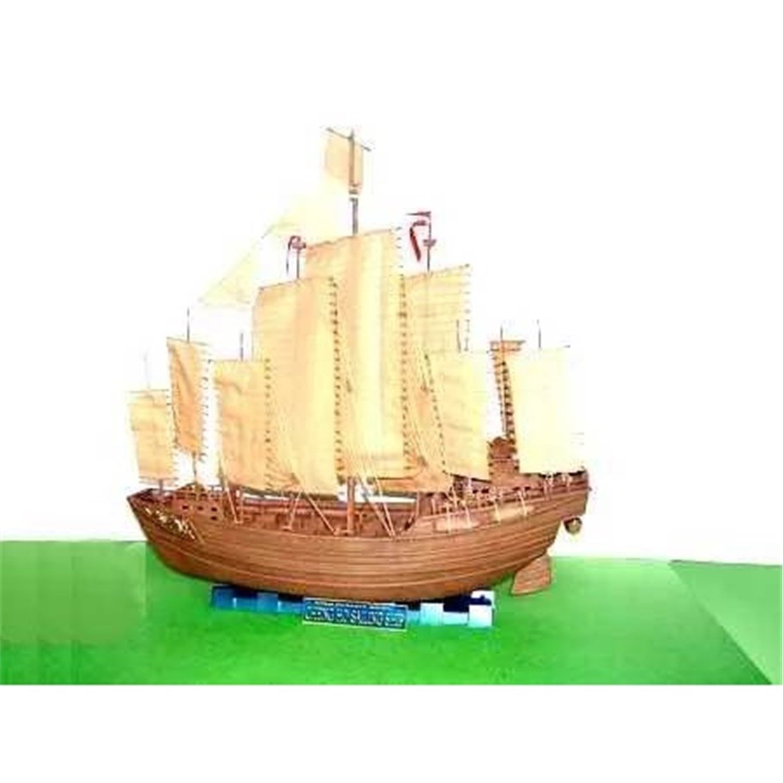Trumpeter 01202 1/ Ölçek, Chinese Chengho Yelkenli Gemi, 60 cm. Plastik Model Kiti