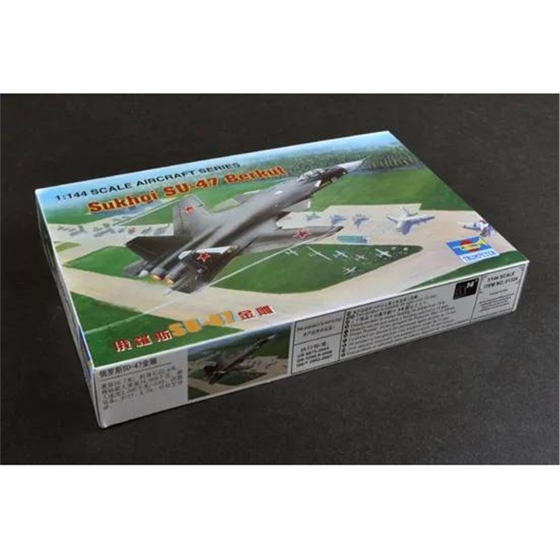 Trumpeter 01324 1/144 Ölçek, Sukhoi SU-47 Berkut, Savaş Uçağı Plastik Model Kiti