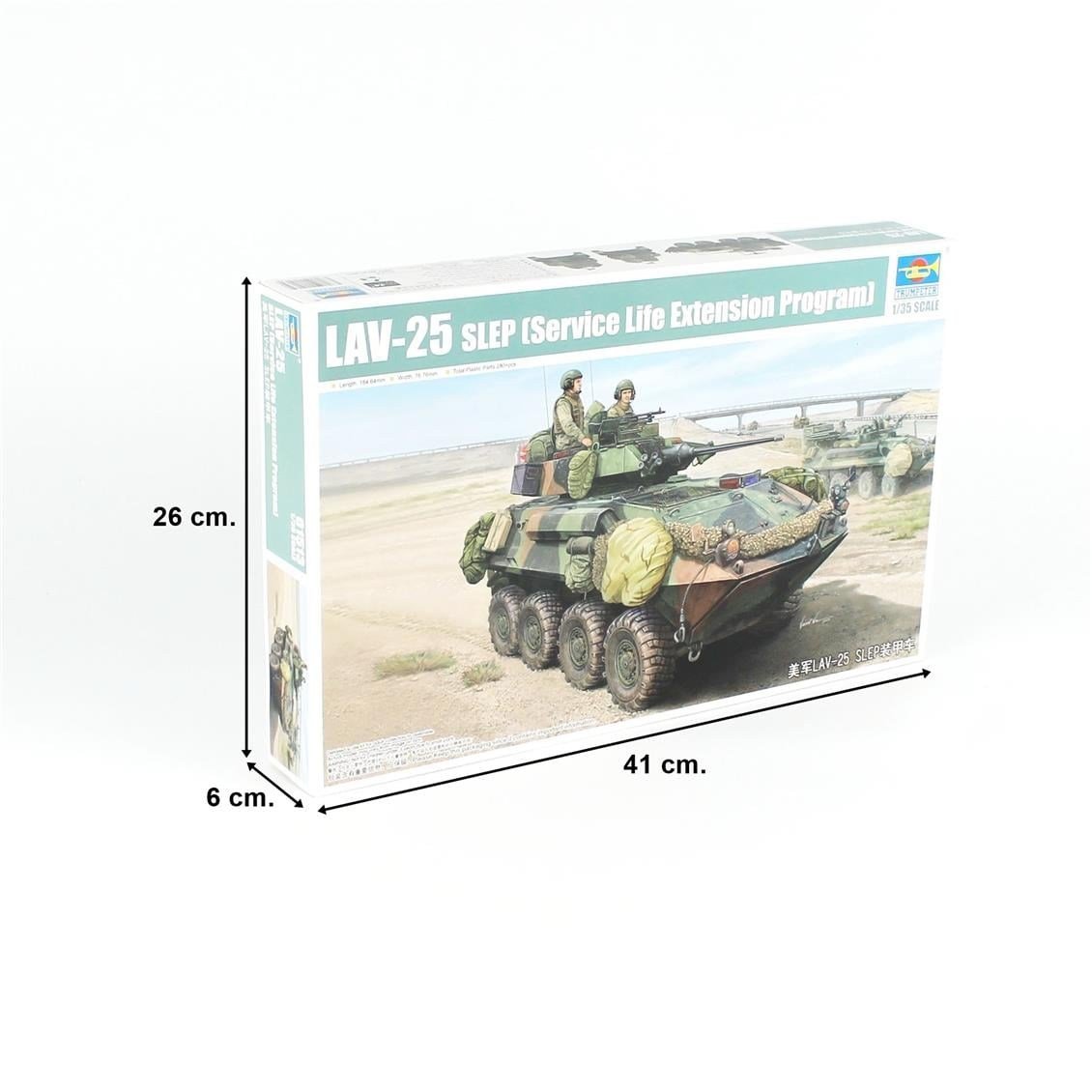 Trumpeter 01513 1/35 Ölçek, LAV-25 SLEP (Service Life Extension Program) Askeri Araç, Plastik Model Kiti