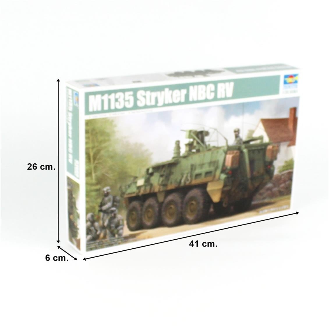 Trumpeter 01560 1/35 Ölçek, M1135 Stryker NBC RV, Meteorolojik Gözlem Aracı, Plastik Model Kiti