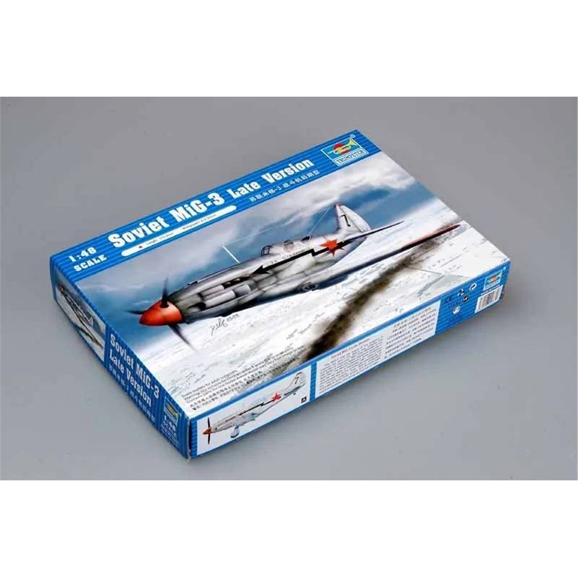 Trumpeter 02831 1/48 Ölçek, Soviet MiG-3 (Geç Dönem), Savaş Uçağı Plastik Model Kiti