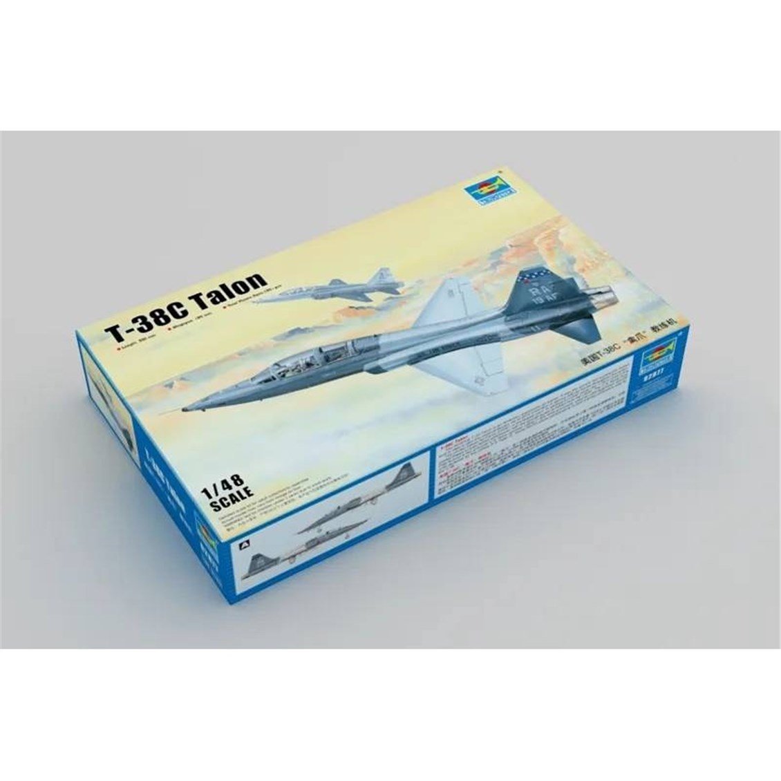 Trumpeter 02877 1/48 Ölçek, T-38C Talon, Eğitim Uçağı Plastik Model Kiti