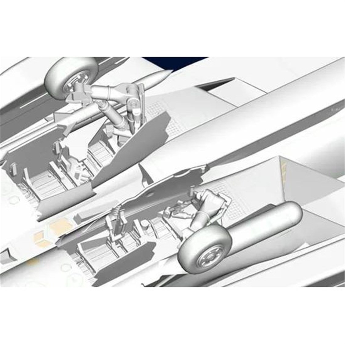 Trumpeter 03206 1/32 Ölçek, EA-18G Growler, Savaş Uçağı Plastik Model Kiti