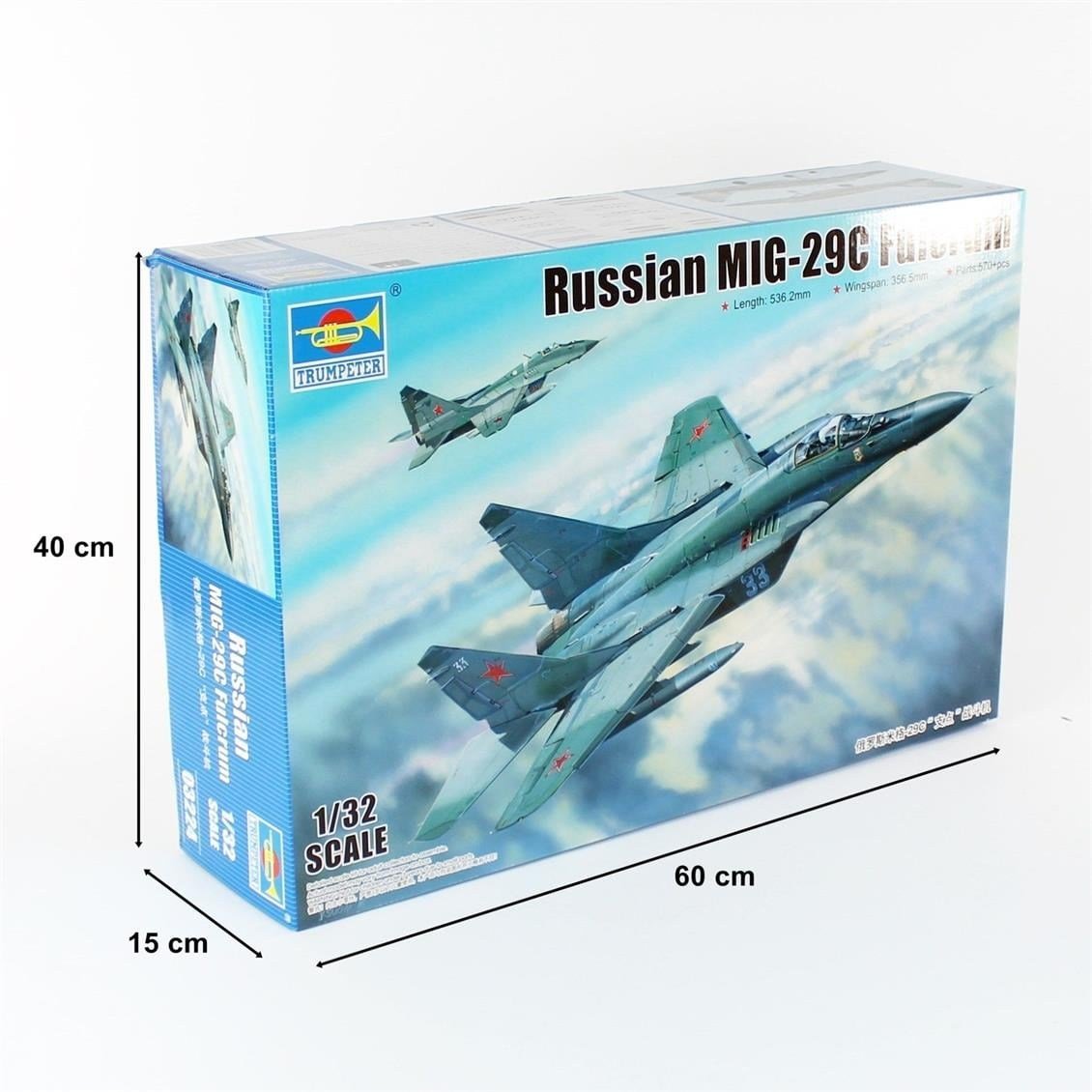 Trumpeter 03224 1/32 Ölçek, MIG-29C Fulcrum Savaş Uçağı Plastik Model Kiti