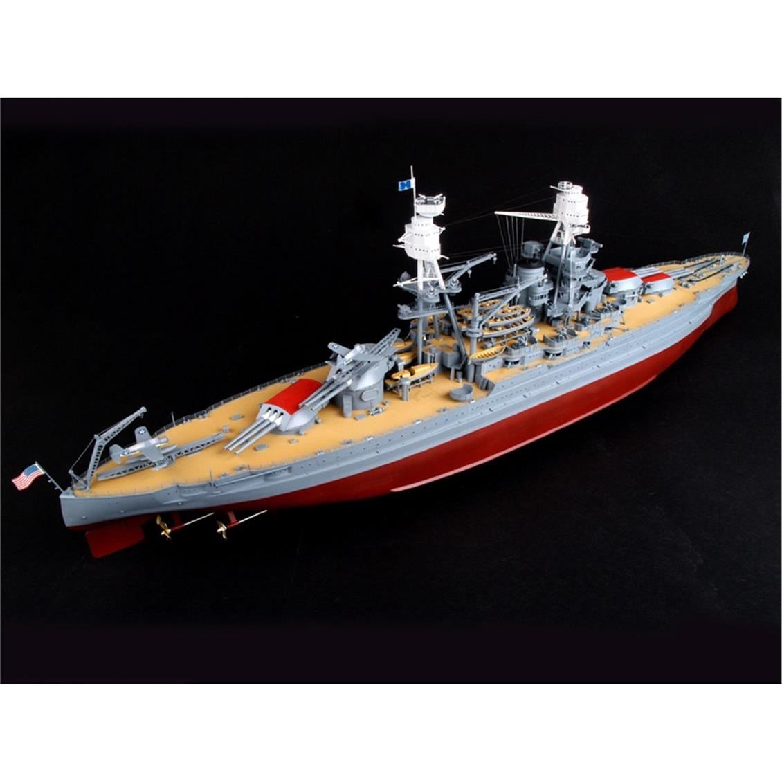 Trumpeter 03701 1/200 Ölçek, USS Arizona BB-39 1941 Savaş Gemisi, Plastik Model Kiti