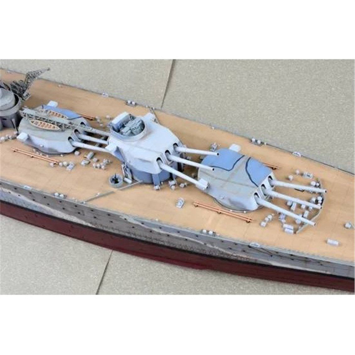 Trumpeter 03709 1/200 Ölçek, HMS Rodney Savaş Gemisi, Plastik Model Kiti