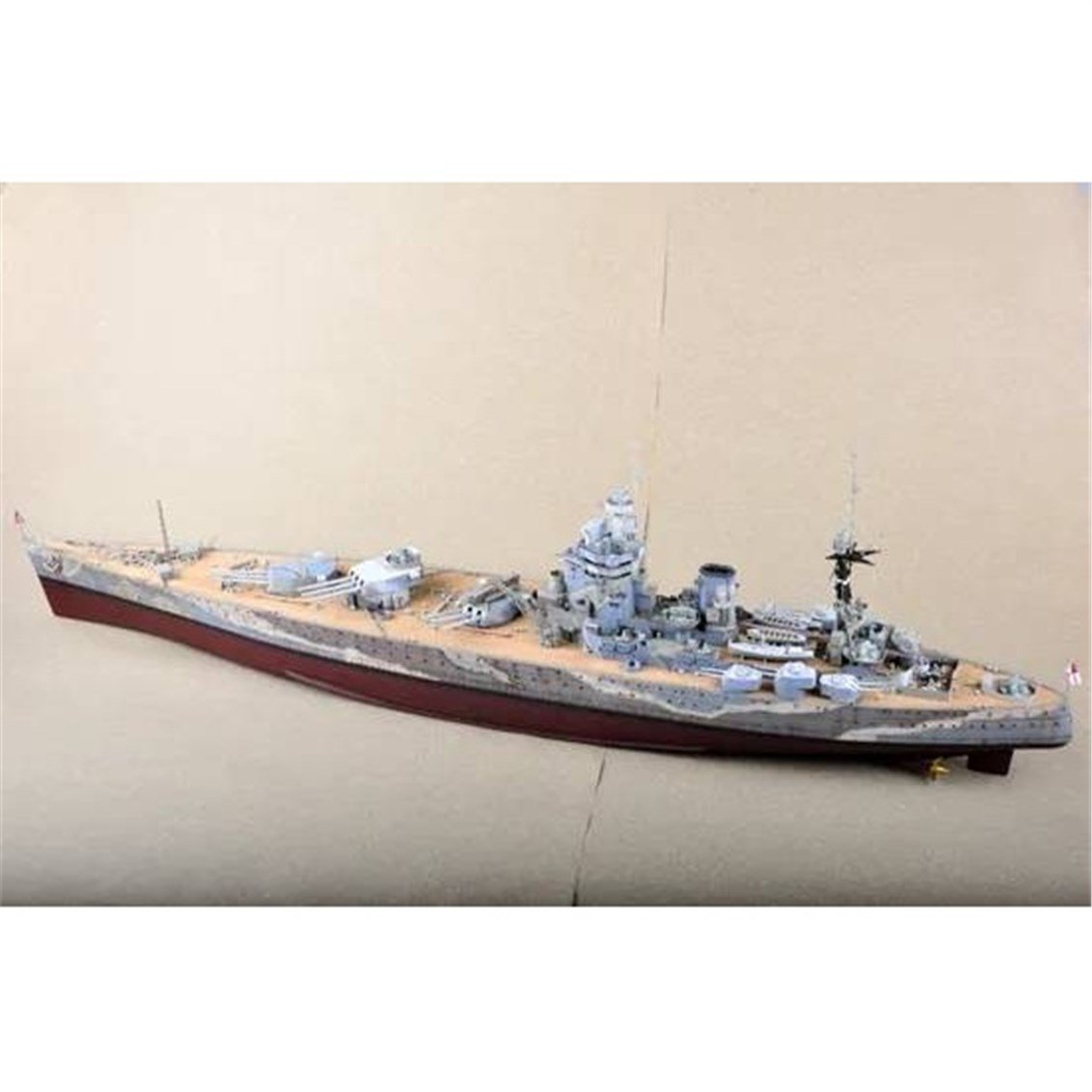 Trumpeter 03709 1/200 Ölçek, HMS Rodney Savaş Gemisi, Plastik Model Kiti