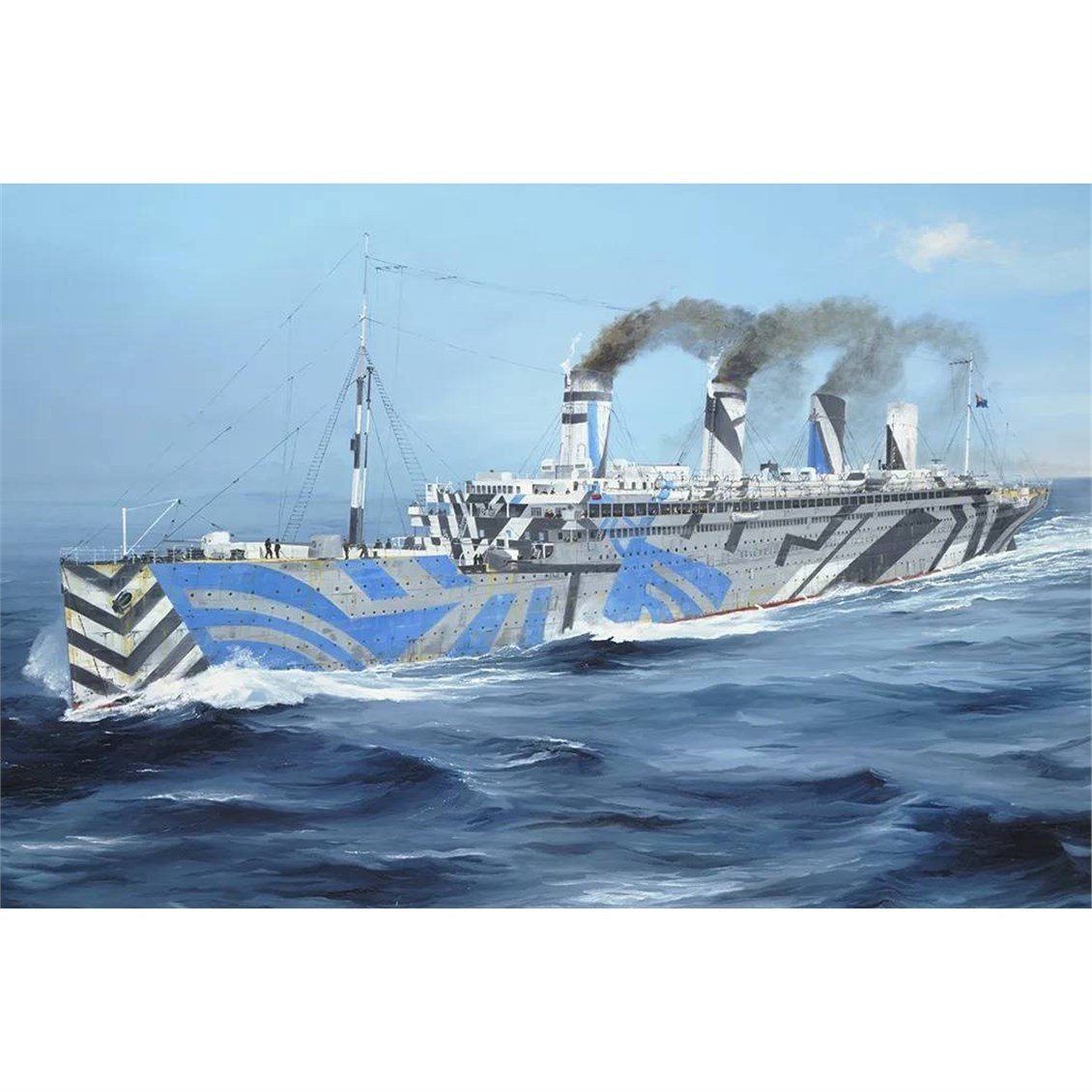 Trumpeter 03720 1/200 Ölçek, HMT Olympic, Yolcu Gemisi Plastik Model Kiti